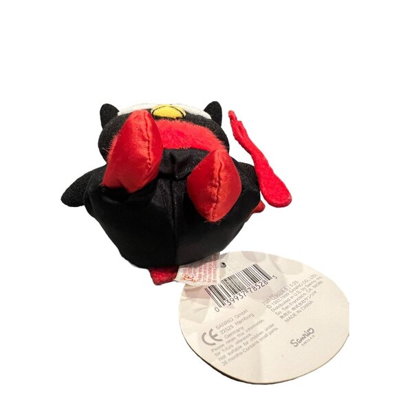VTG Sanrio Badtz Maru Plush Beanbag "Delightfully Devilish" W Tag August 1999 - Picture 9 of 9